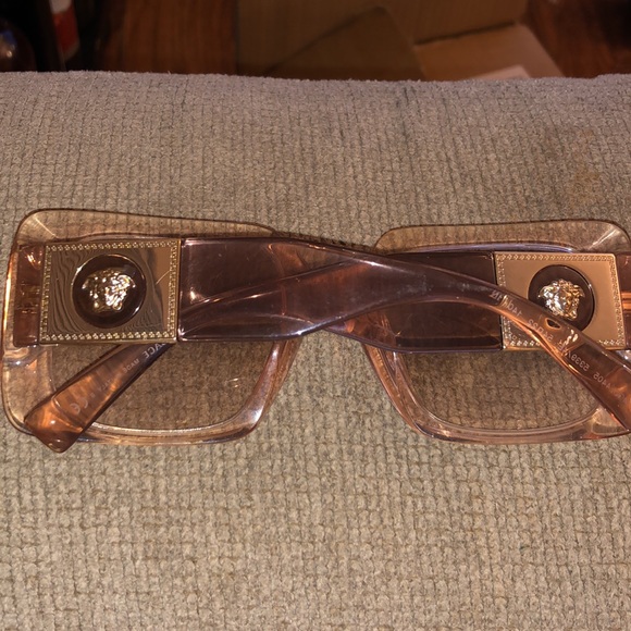 Versace Transparent Brown Sunglasses - Picture 2 of 5
